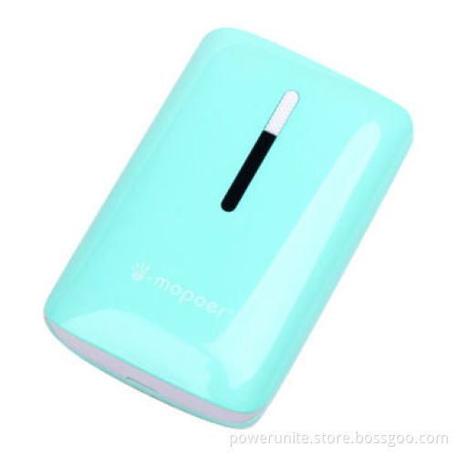 6,600mAh Portable Battery Charger with Dual-USB Output and 4 LED Power Indicator